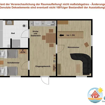 Kiekin Whg 8 * Wohlenberg